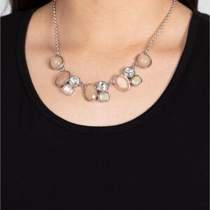 Fantasy World Brown Necklace